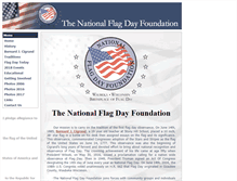 Tablet Screenshot of nationalflagday.com